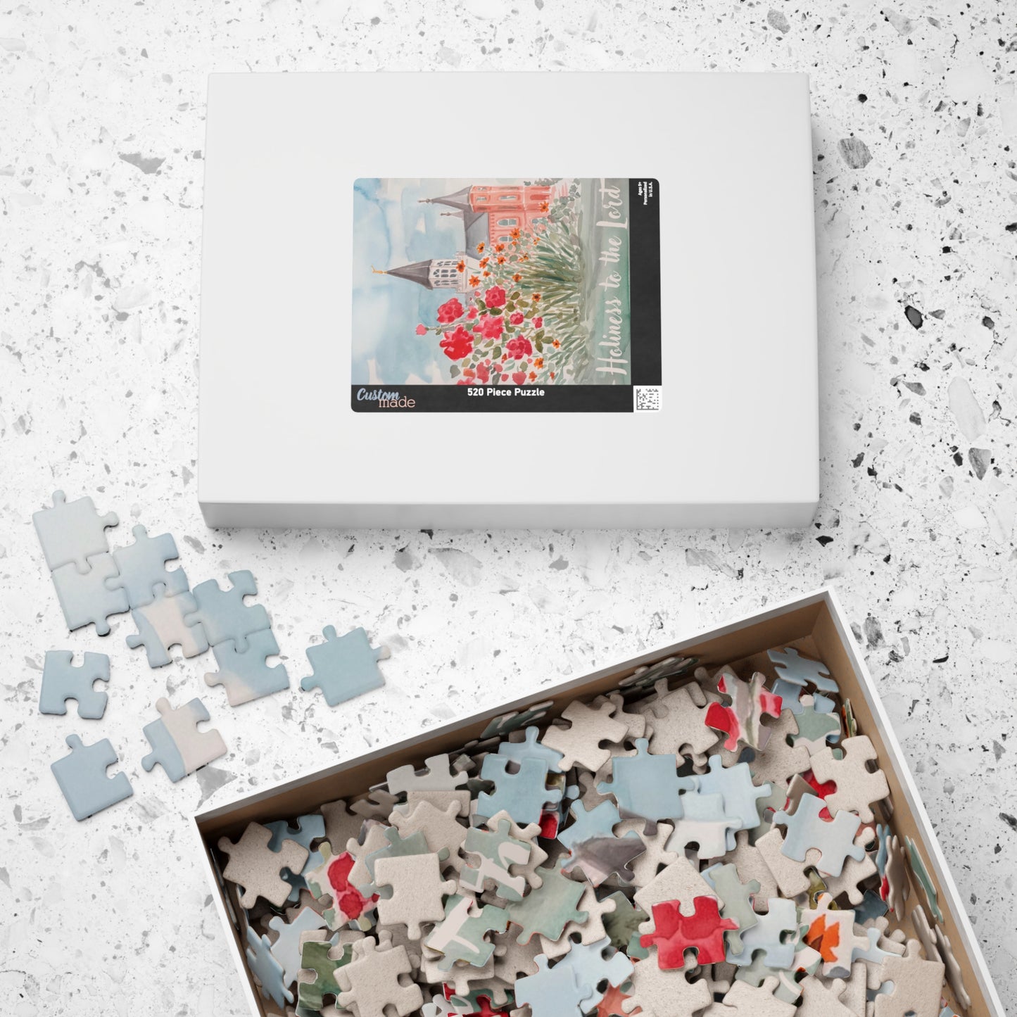 Provo City Center Temple Puzzle - 110, 252, 520 piece options