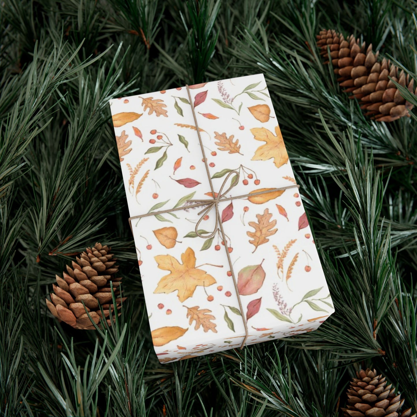 Fall Foliage Gift Wrap Paper