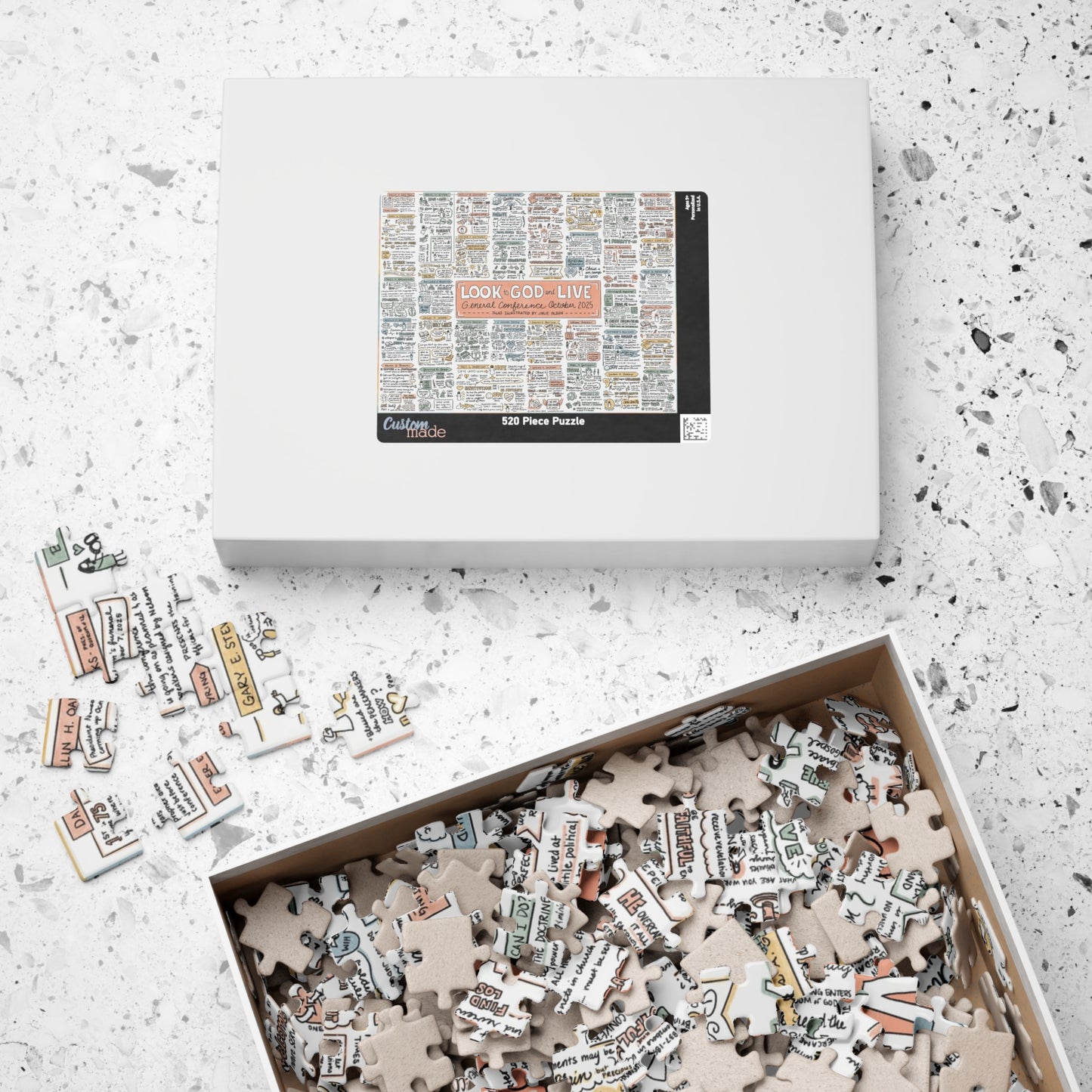 2025 October General Conference Talks Puzzle, 520 pc