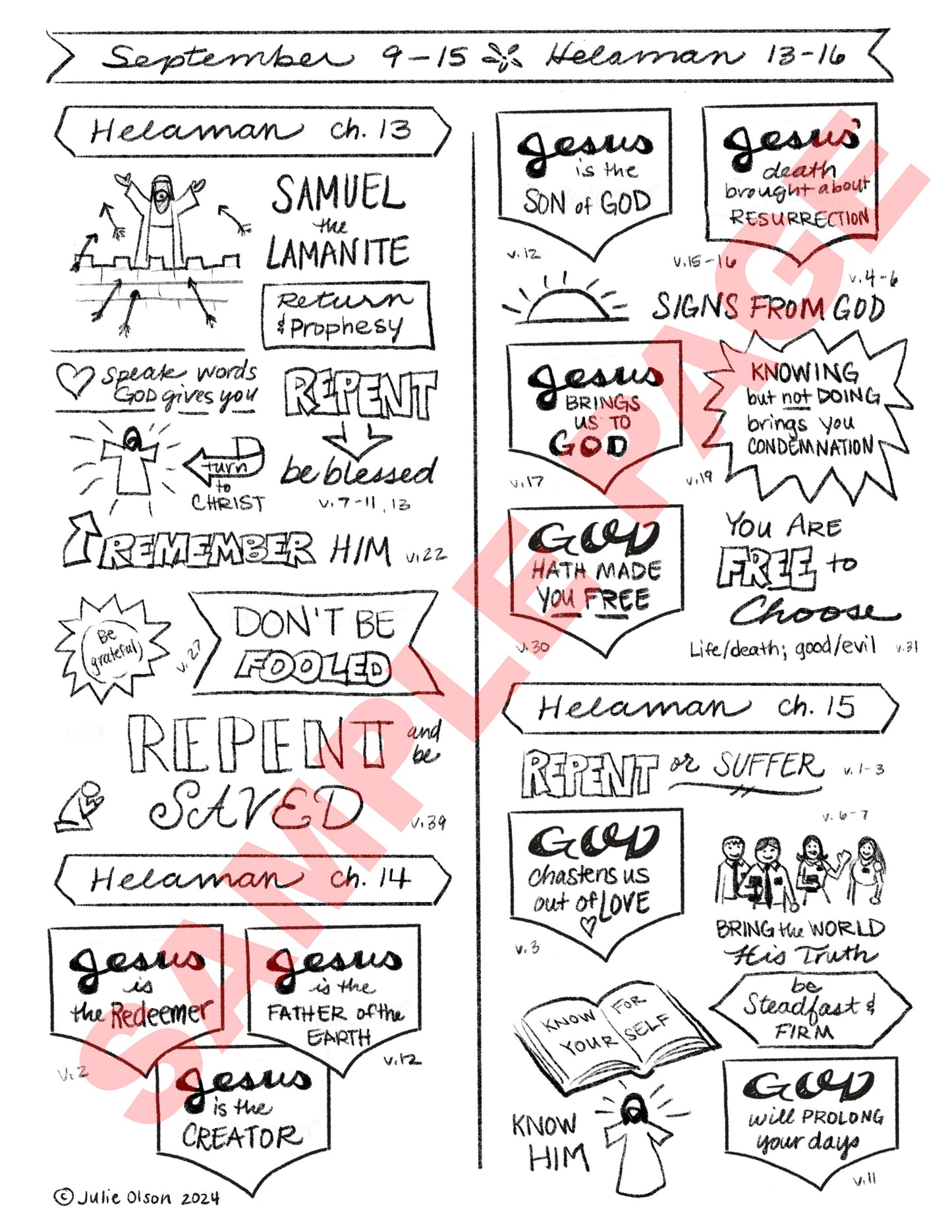 September- CFM Book of Mormon notes