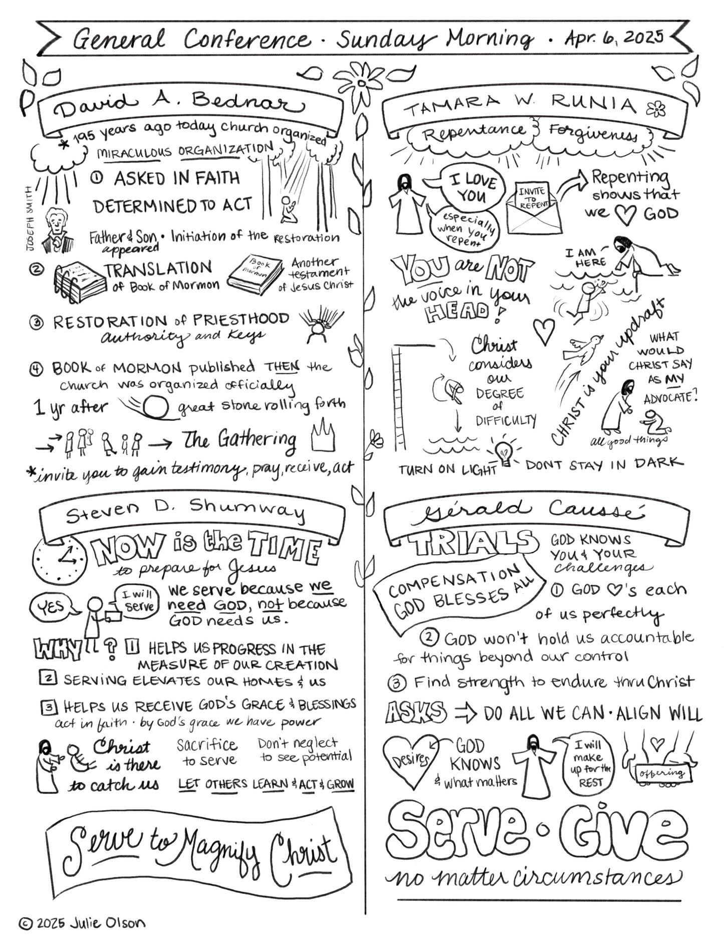 NEW: 2025 April General Conference Notes