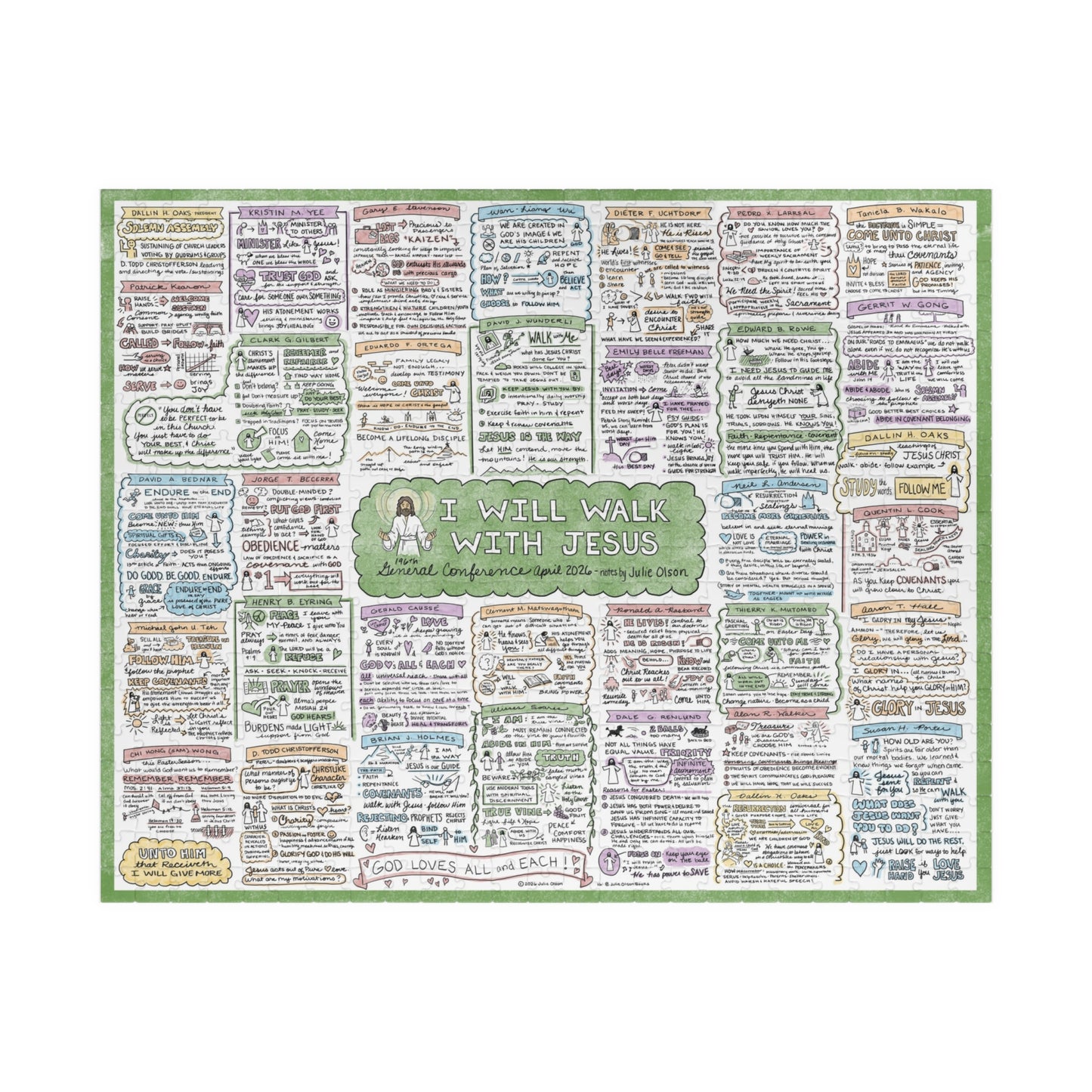 2026 General Conference Notes Puzzle, 520pc