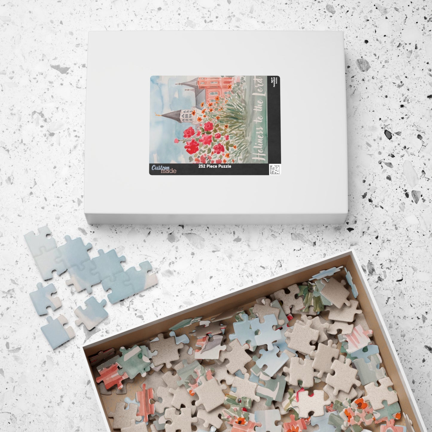 Provo City Center Temple Puzzle - 110, 252, 520 piece options