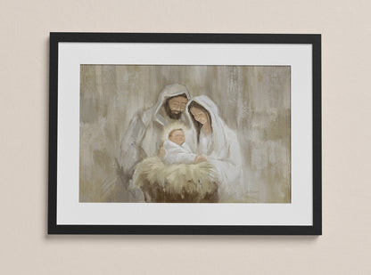 11x14 or 8x10 Digital Download for printing: The Holy Family