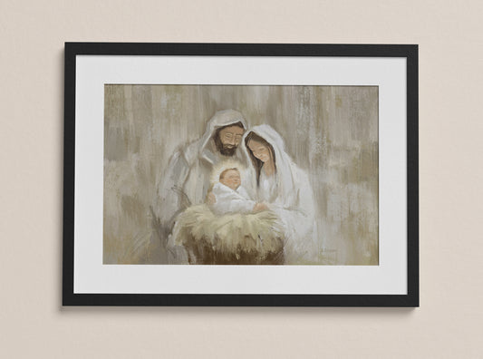 11x14 or 8x10 Digital Download for printing: The Holy Family