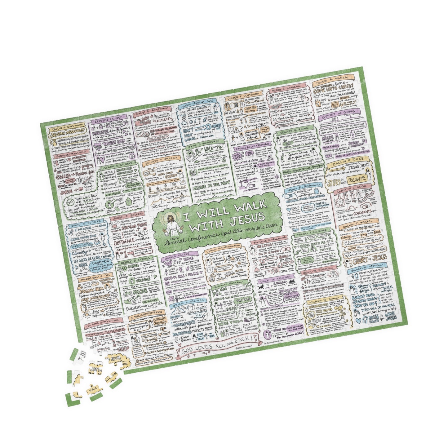 2026 General Conference Notes Puzzle, 520pc