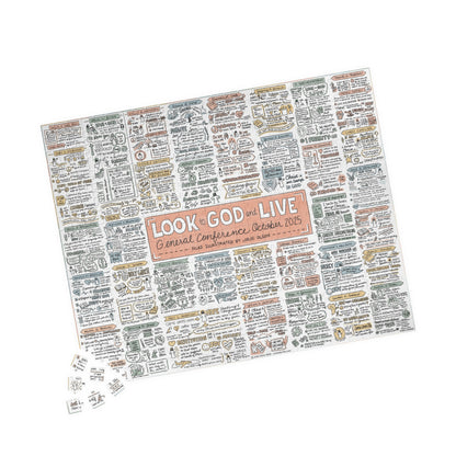 2025 October General Conference Talks Puzzle, 520 pc