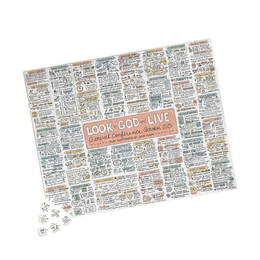 2025 October General Conference Talks Puzzle, 520 pc