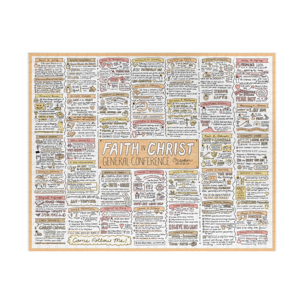 2026 October General Conference 520 Piece Puzzle