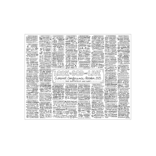 DIGITAL DOWNLOAD: DIY Color your own Conference Talks Poster