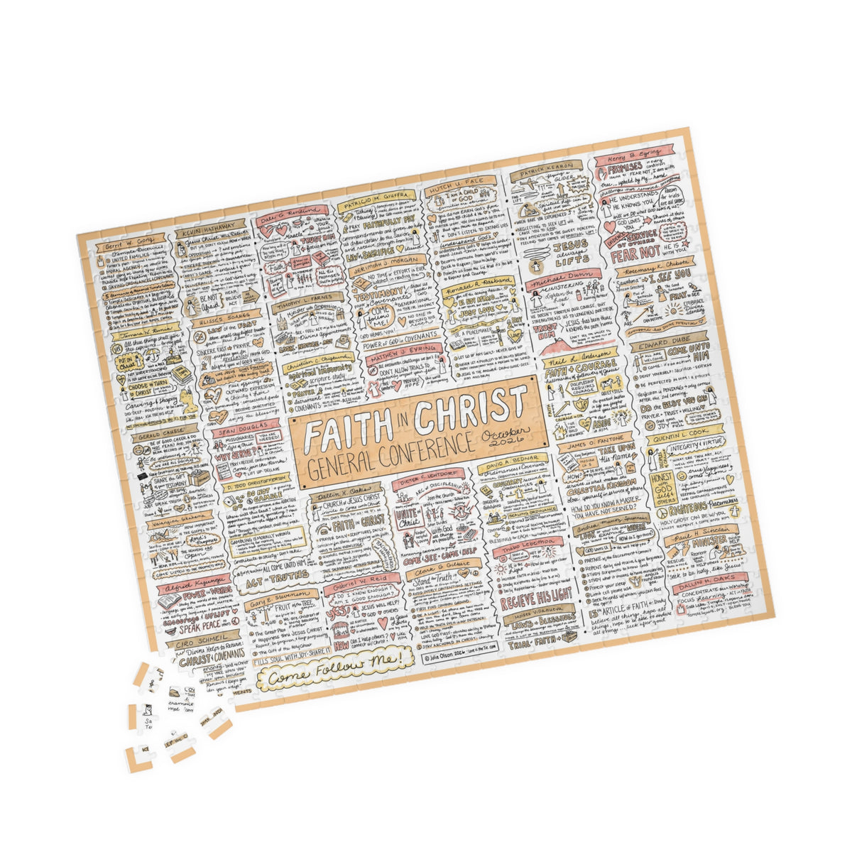 2026 October General Conference 520 Piece Puzzle