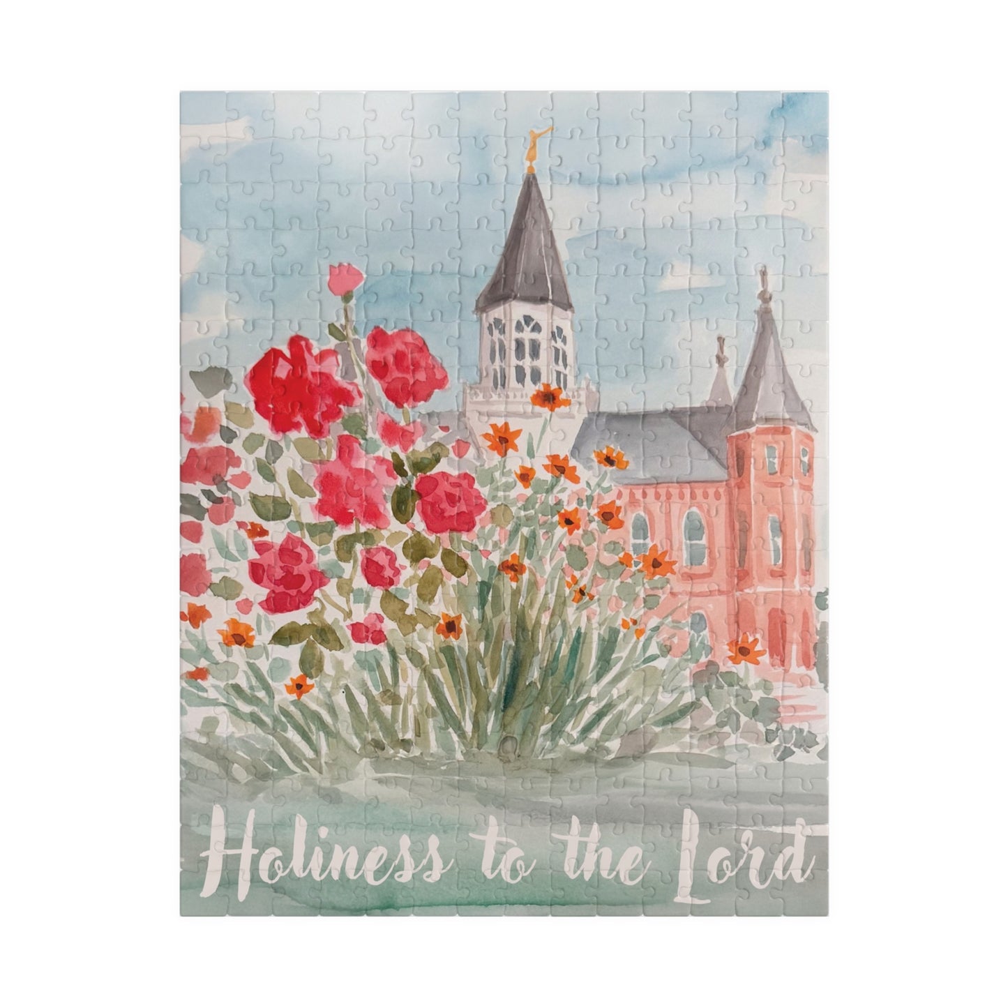 Provo City Center Temple Puzzle - 110, 252, 520 piece options