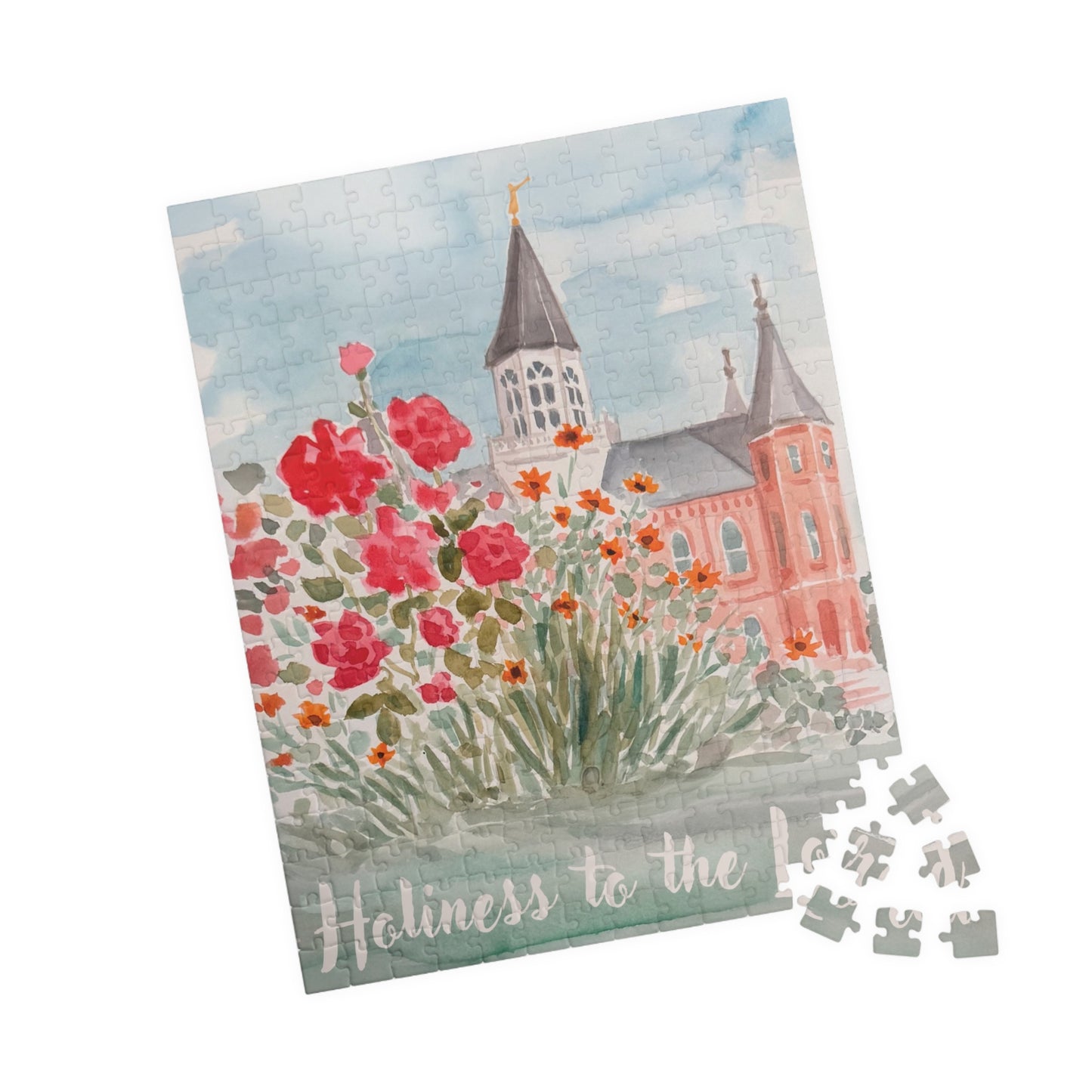 Provo City Center Temple Puzzle - 110, 252, 520 piece options