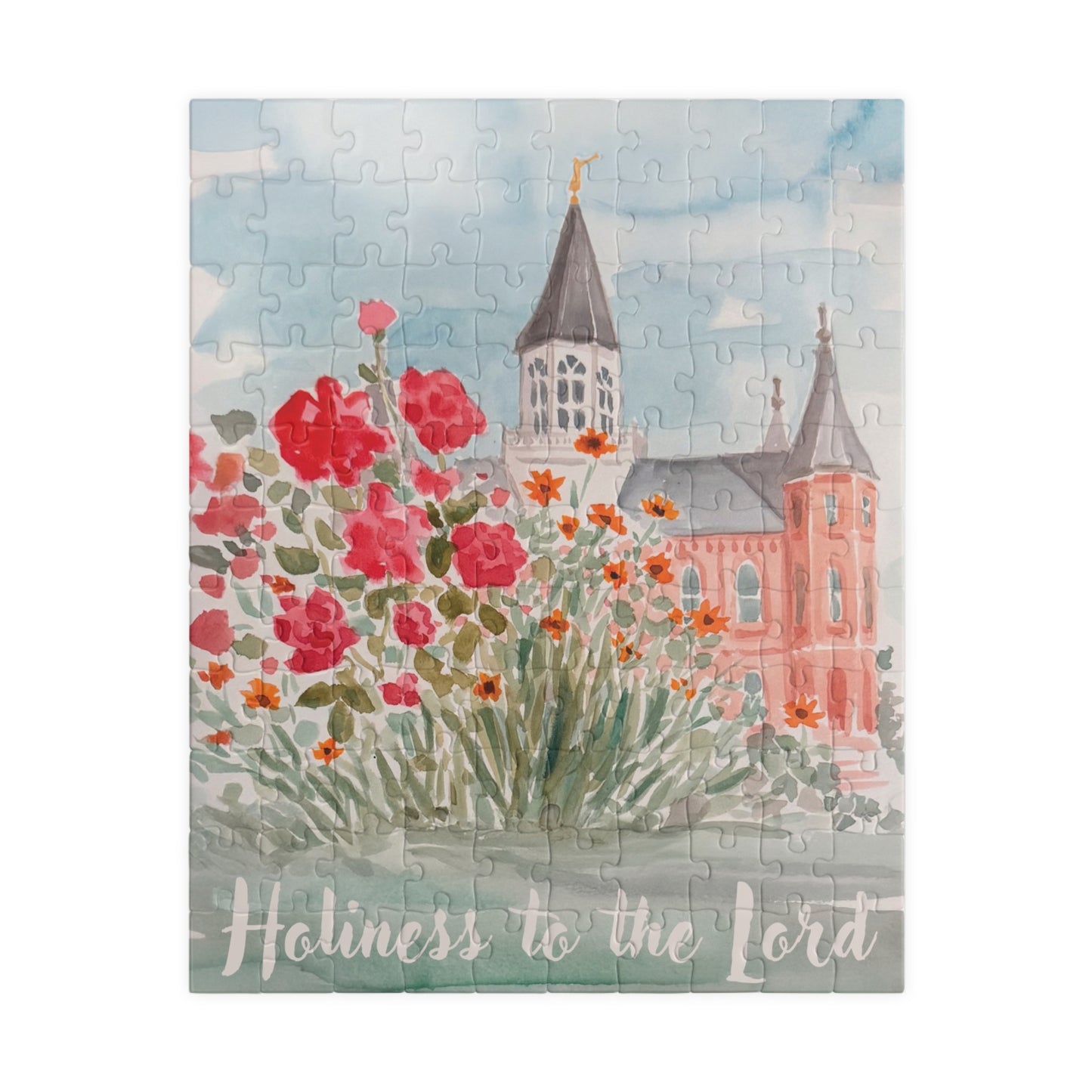 Provo City Center Temple Puzzle - 110, 252, 520 piece options