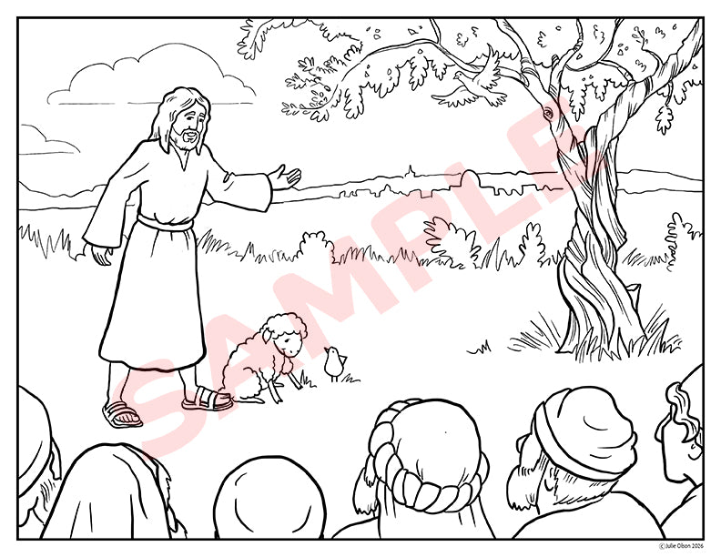 Holy Week Coloring Book