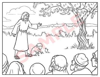 Holy Week Coloring Book