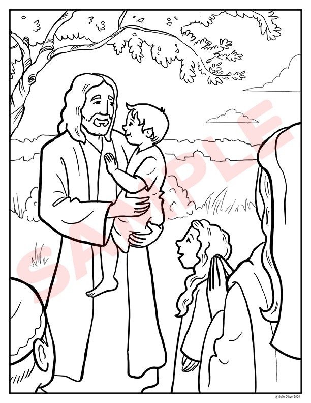 Holy Week Coloring Book