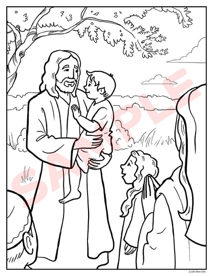 Holy Week Coloring Book