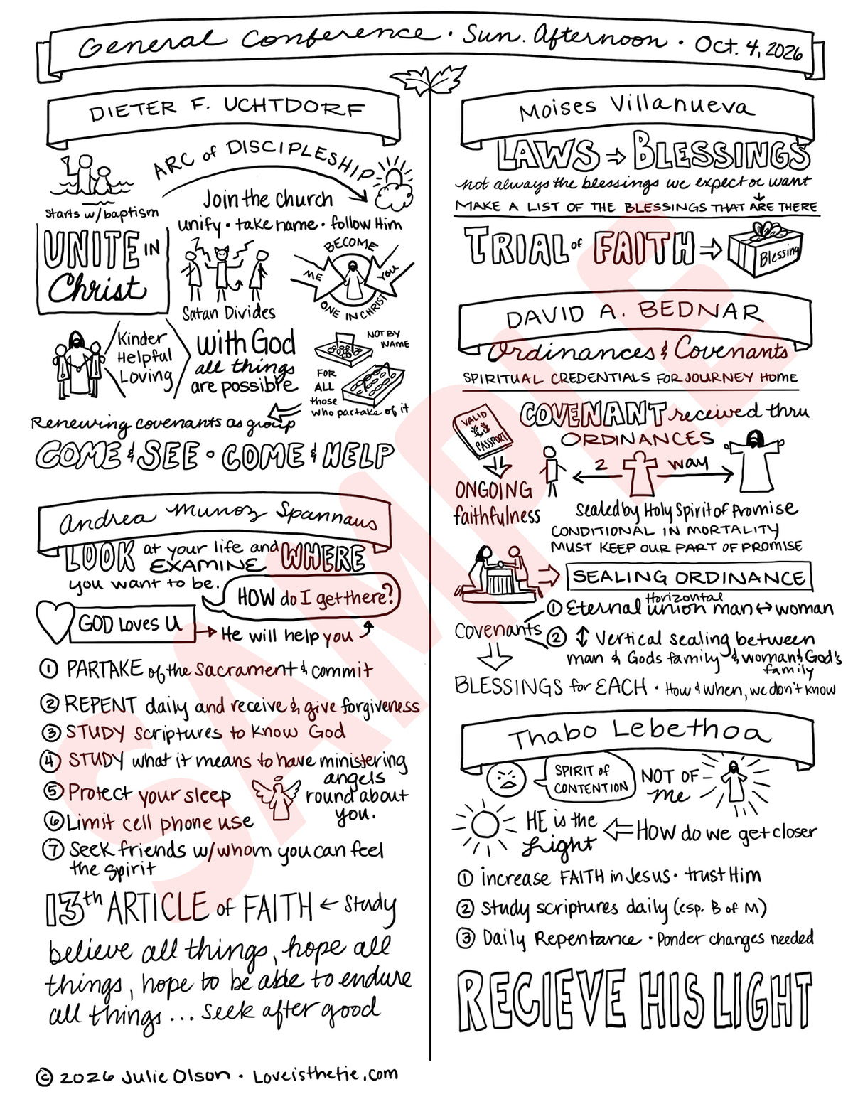 NEW: 2026 October General Conference Notes
