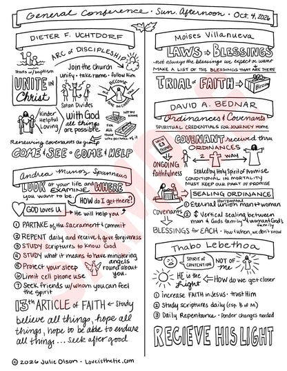 NEW: 2026 October General Conference Notes