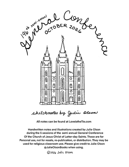 NEW: 2026 October General Conference Notes