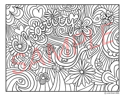 Grown-up Coloring Pages