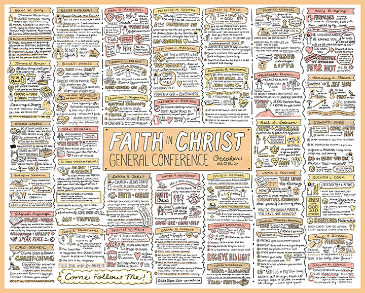 DIGITAL DOWNLOAD: 2026 October General Conference Color Poster