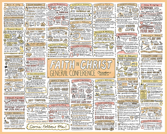 DIGITAL DOWNLOAD: 2026 October General Conference Color Poster